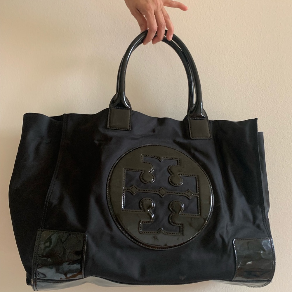 Tory Burch Women’s Ella Patent Tote Bag